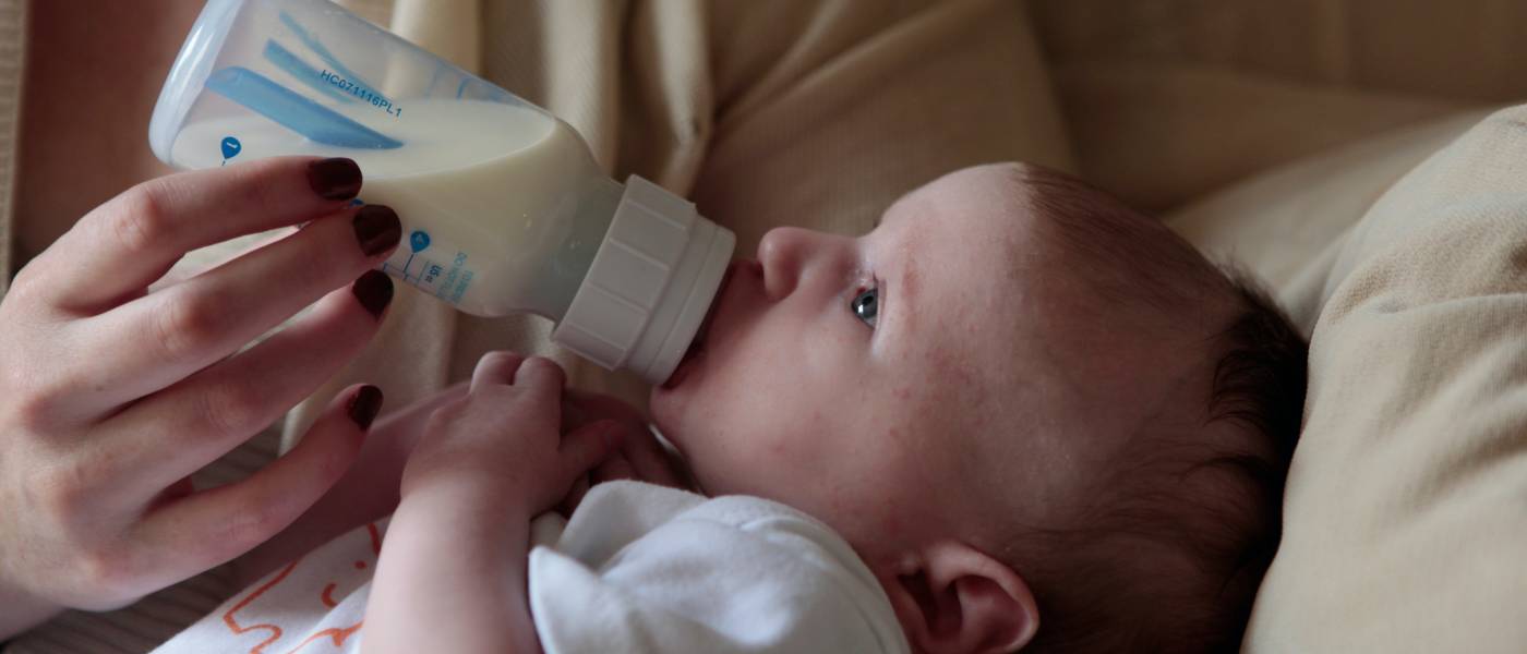 Alergia a la proteína de leche en niños