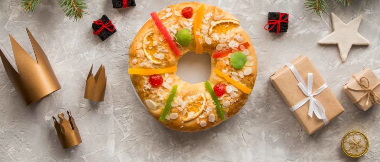 Roscón de Reyes.
