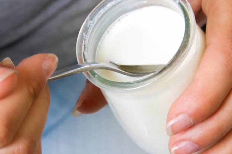 yogur-natural Yogur natural.