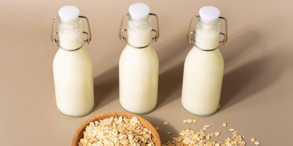 Bebida vegetal de avena.