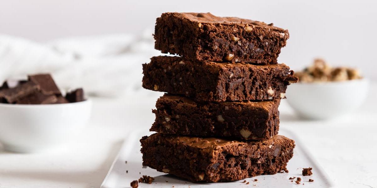 Brownie de chocolate.