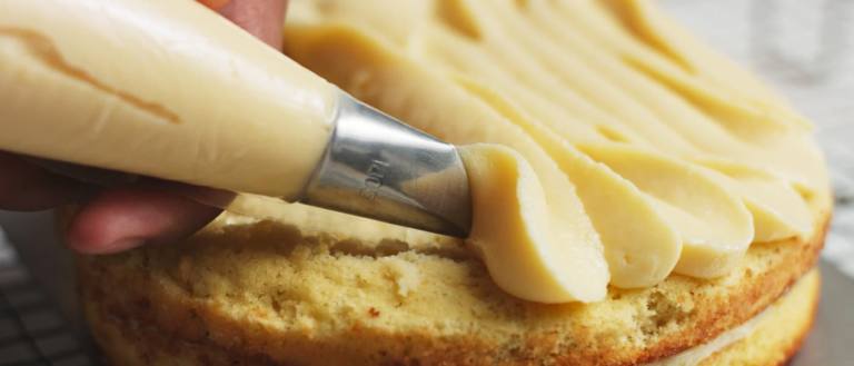 Crema pastelera.