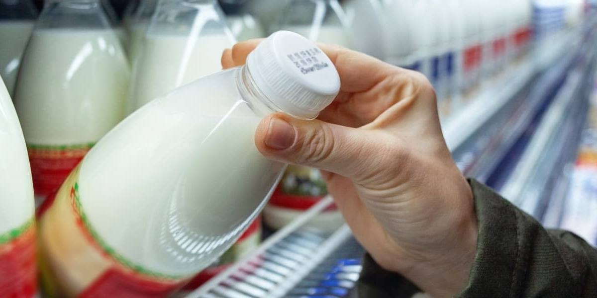 leche-en-botella Leche en botella.