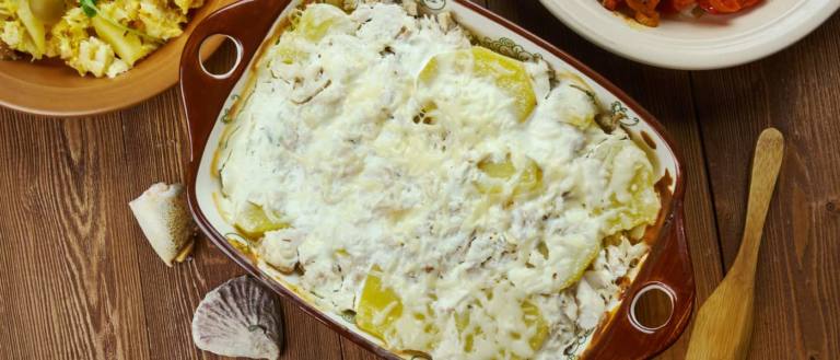 Bacalao con nata.