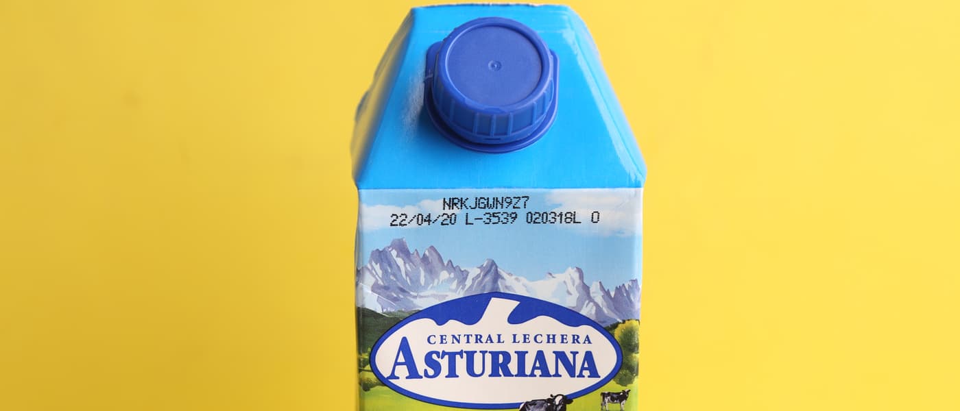 Leche de Central Lechera Asturiana.