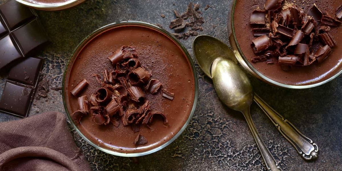 Mousse de chocolate.