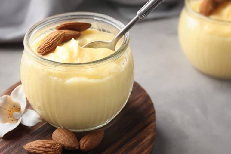 Natilla de vainilla.