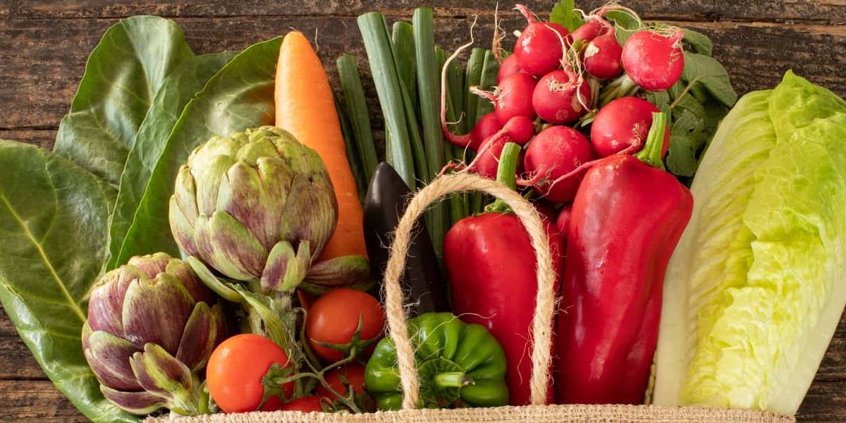 Alimentos saludables.