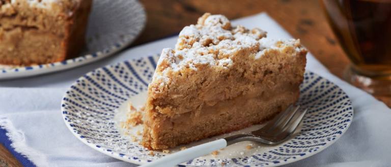 Crumble de manzana.
