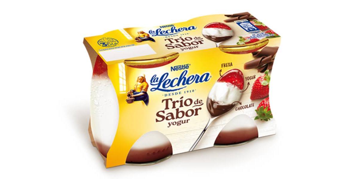 Lechera trío de sabor.