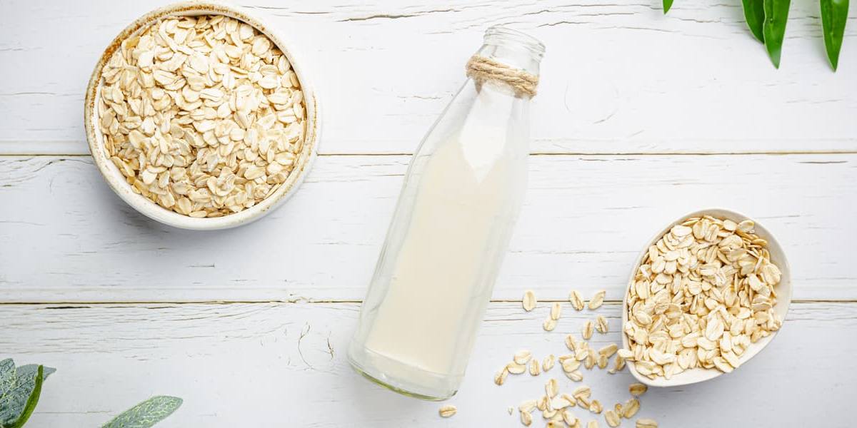 Bebida vegetal de avena de Mercadona.