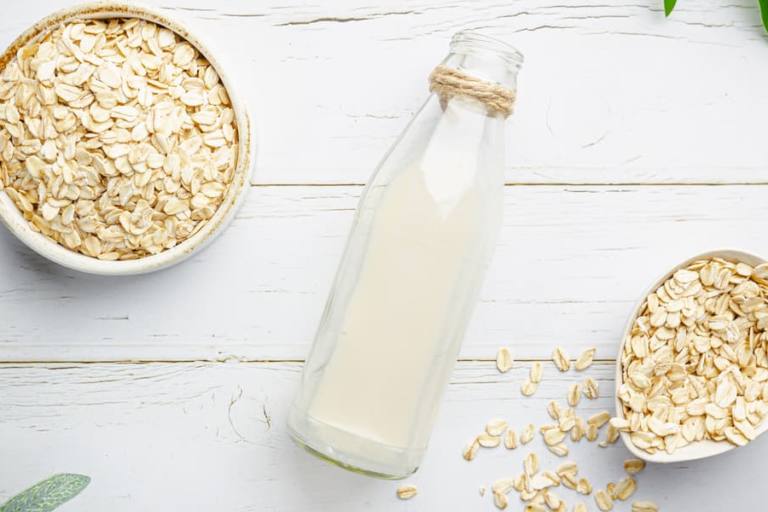 Bebida vegetal de avena de Mercadona.