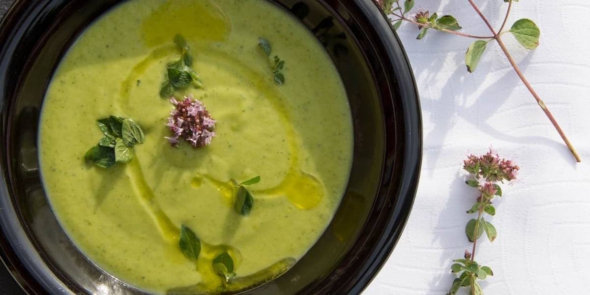 Crema de calabacín.