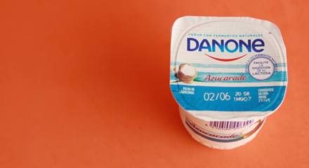 Yogur Danone.