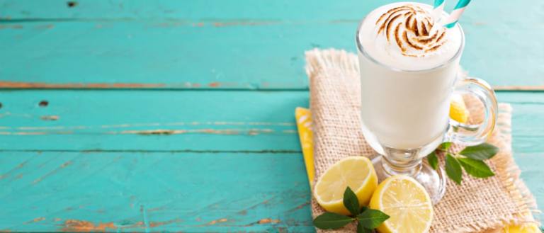 Leche merengada.