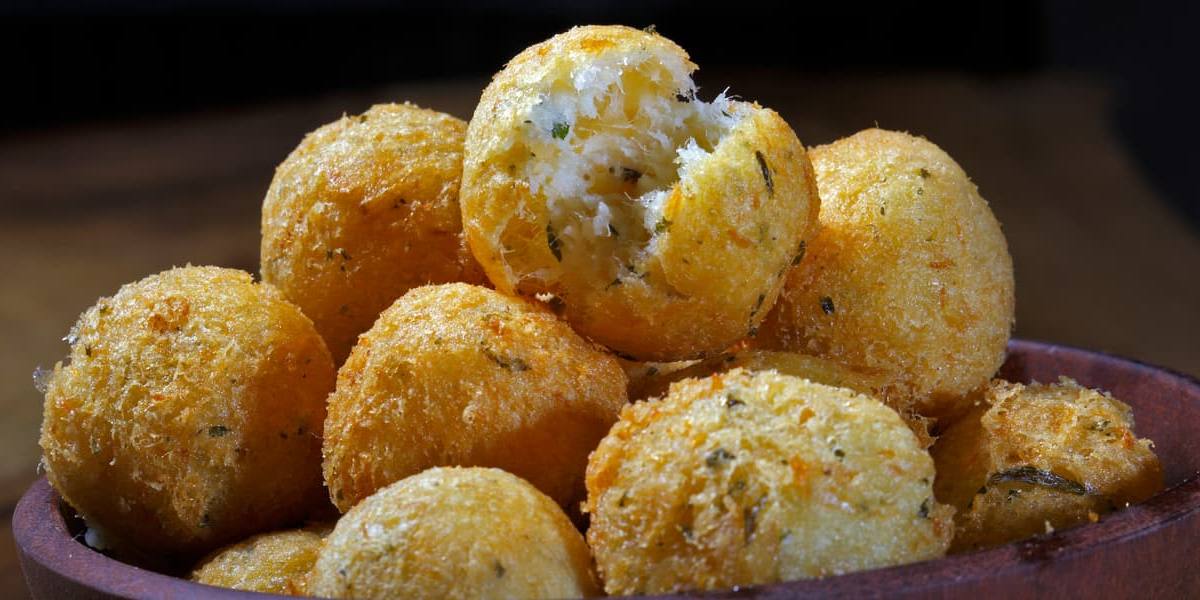 Croquetas de bacalao.