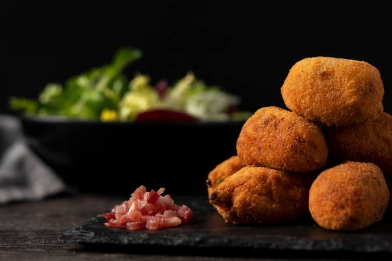 Croquetas de cocido.