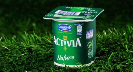 Yogur natural Activia.