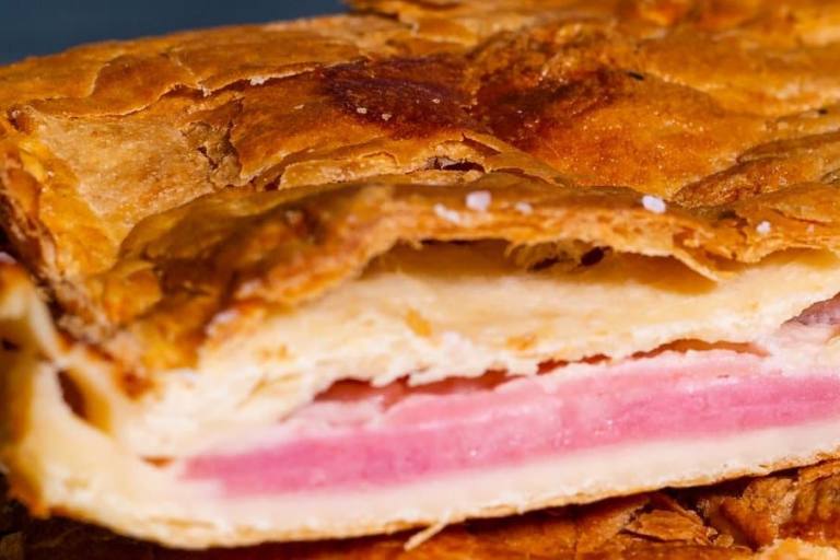 Empanada jamón queso receta