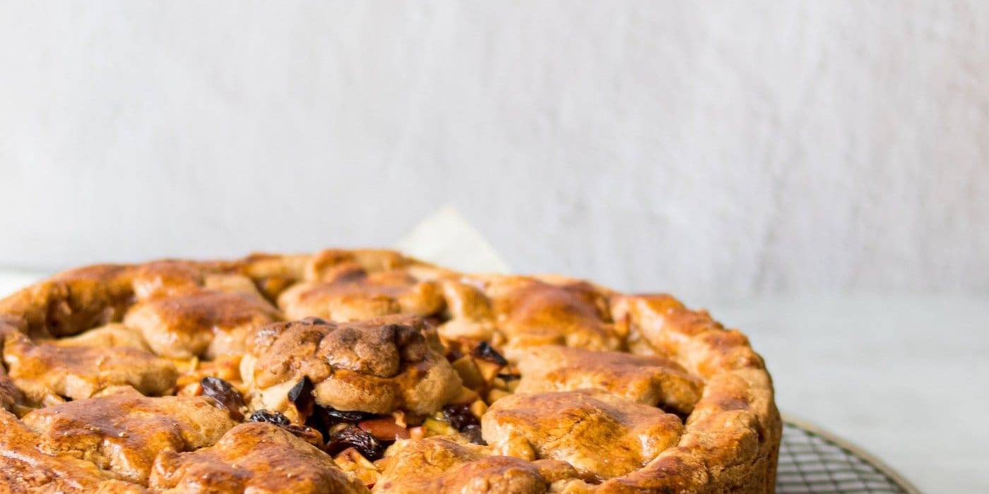 Bizcocho de yogur y melocotón, receta fácil.