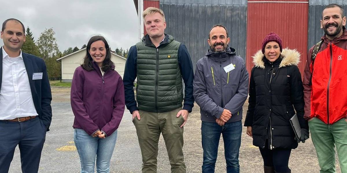cooperativas-finlandia-biometano Integrantes de la delegación de Central Lechera Asturiana, Aira y COVAP que viajaron a Finlandia.