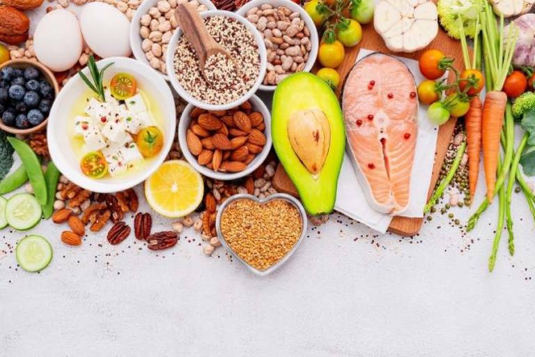 dieta-cetogenica Alimentos de la dieta cetogénica.