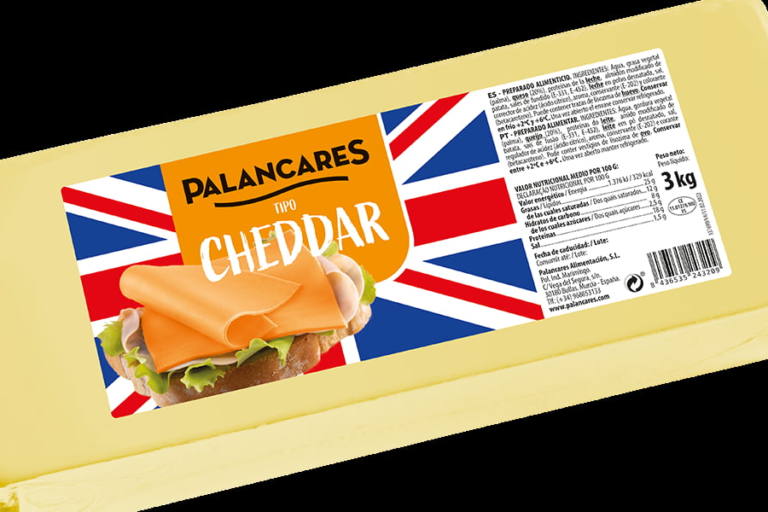 queso-falso-palancares El "queso falso" de Palancares solo contiene un 20% de queso, se elabora principalmente con agua y aceite de palma.