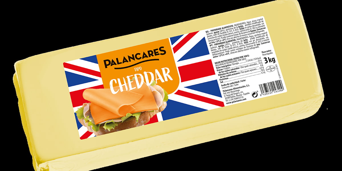 El "queso falso" de Palancares solo contiene un 20% de queso, se elabora principalmente con agua y aceite de palma.