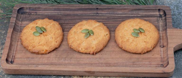 Las galletas de calabaza son un dulce elaborado con el puré de calabaza asada.