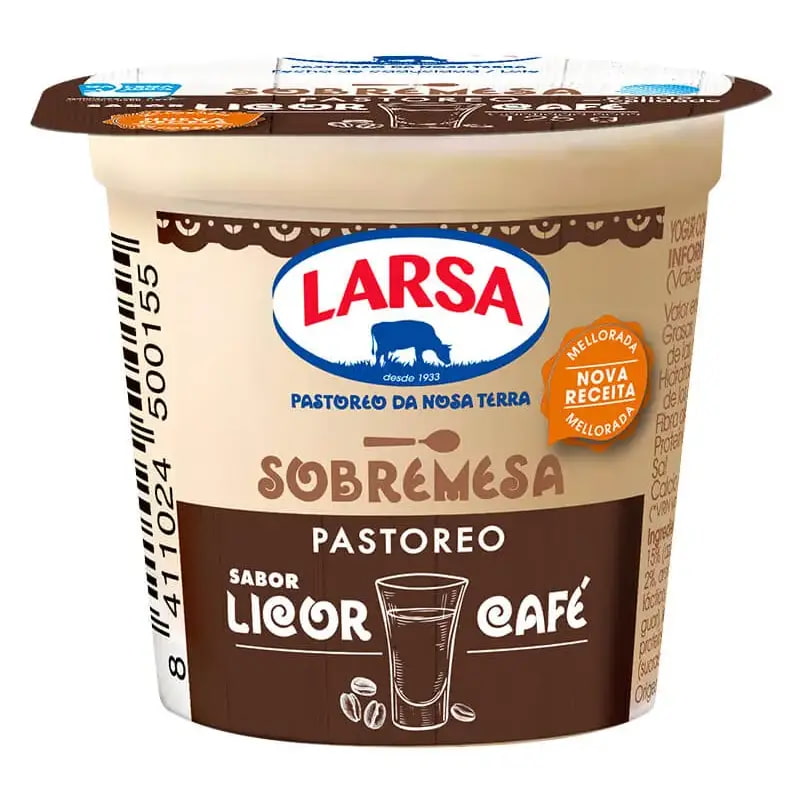 La sobremesa de sabor licor café de Larsa es uno de los nuevos éxitos virales de la marca.
