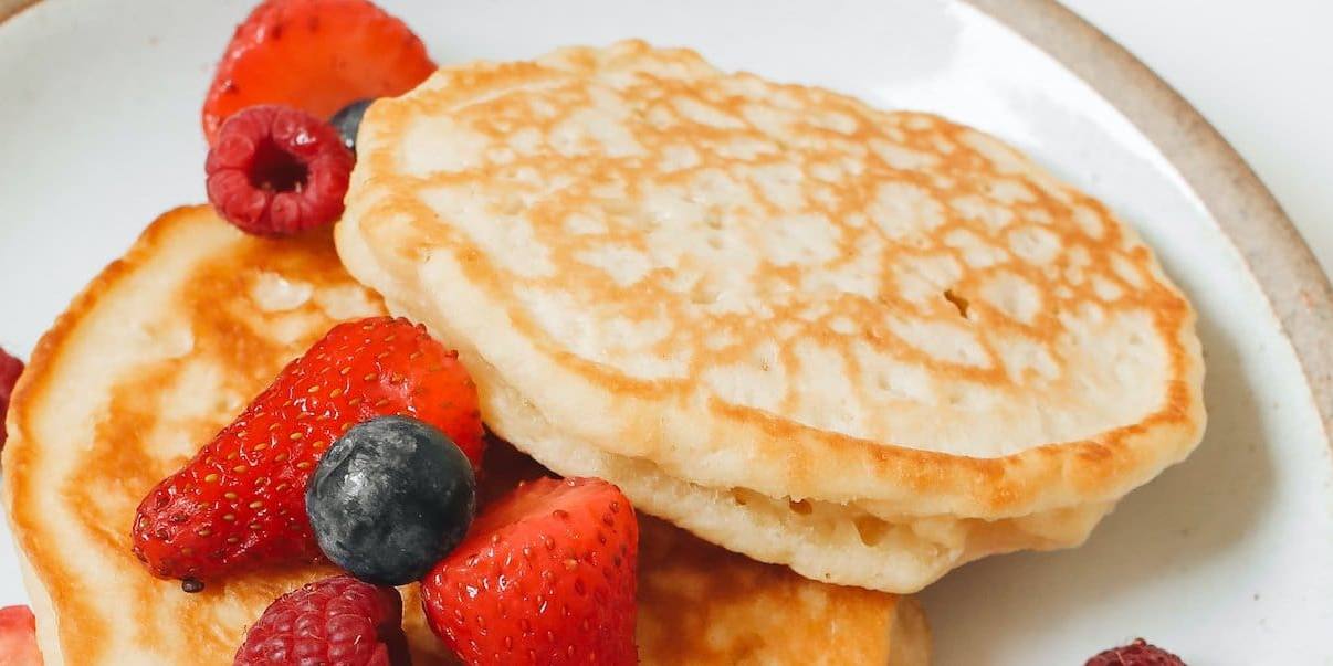 tortitas de avena Las tortitas de avena poseen una textura más densa que las tradicionales.