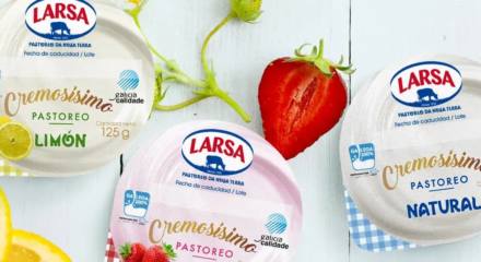 Los yogures Larsa son la marca con más referencias del mercado español, hasta 30 más ediciones limitadas.