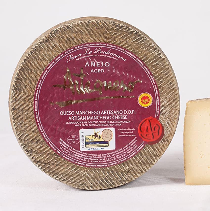 El queso manchego Artequeso Añejo tiene un proceso de maduración de hasta 12 meses.