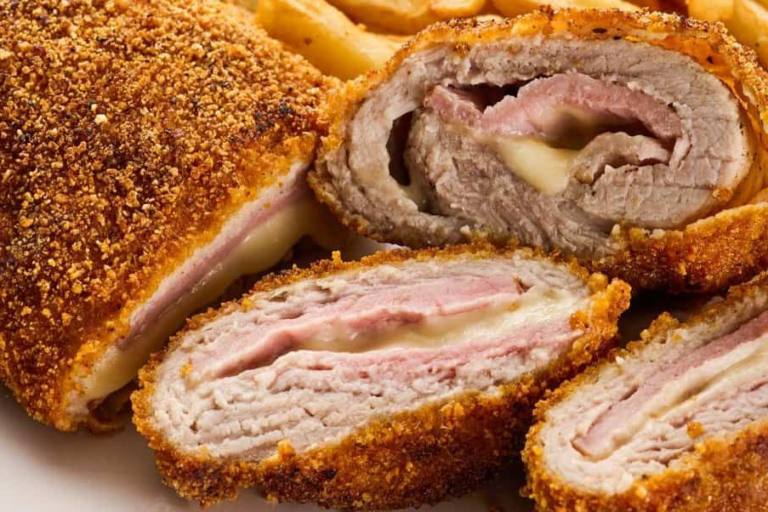 El cordon bleu es una variante de la gastronomía francesa similar al cachopo asturiano.