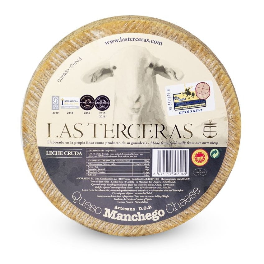 Las Terceras produce quesos desde hace siglos y su Curado ha sido galardonado en todo el mundo.