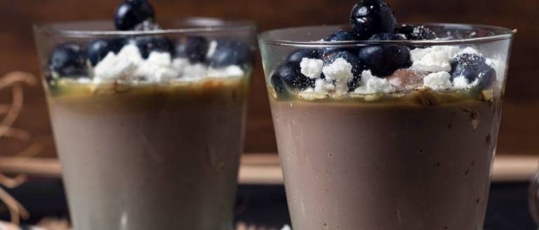 mousse de chocolate