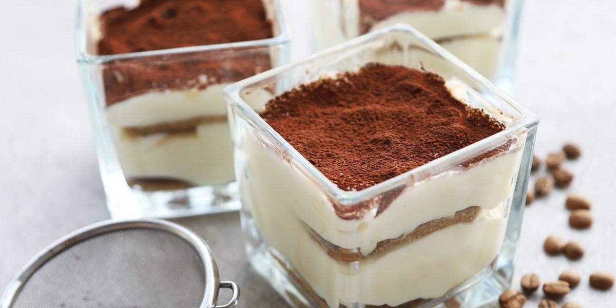 El tiramisú es una tarta dulce cuyo secreto es el equilibrio entre café y mascarpone.