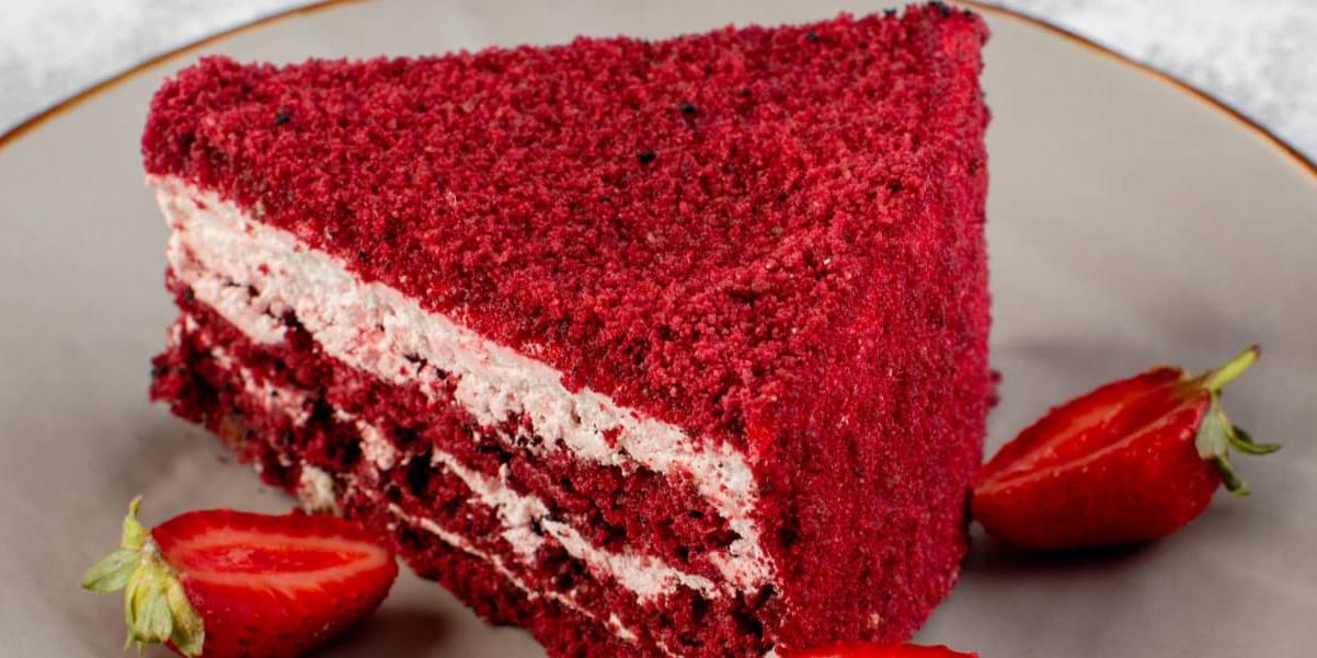 La tarta red velvet debe su color a un pigmento que durante un tiempo se obtenie del zumo de remolacha.
