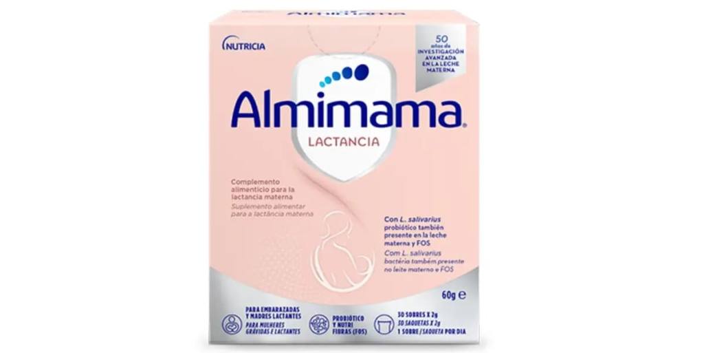 Danone lanza Almimama, complemento que ayuda a evitar la mastitis en lactancia.