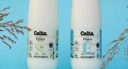 Leche Celta es una marca surgida en los años 80 en A Coruña y hoy forma parte del grupo Lactogal.