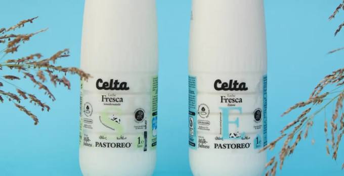 Leche Celta es una marca surgida en los años 80 en A Coruña y hoy forma parte del grupo Lactogal.
