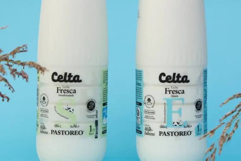 Leche Celta es una marca surgida en los años 80 en A Coruña y hoy forma parte del grupo Lactogal.