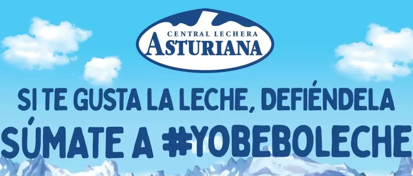 Central Lechera Asturiana reivindica la leche en su campaña y anima a sus consumidores a reivindicarse.