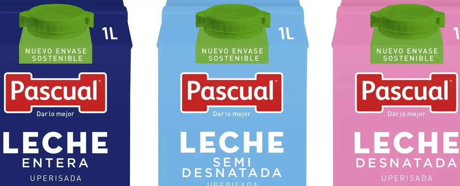 La leche Pascual puede variar su composición en función de la gama a la que pertenezca.