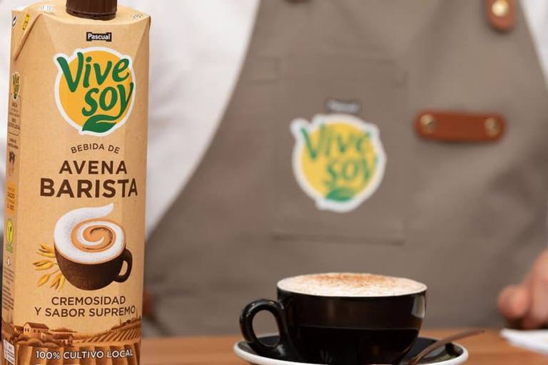 pascual vivesoy (1) La nueva bebida de avena de Pascual ya se comercializaba en hostelería.