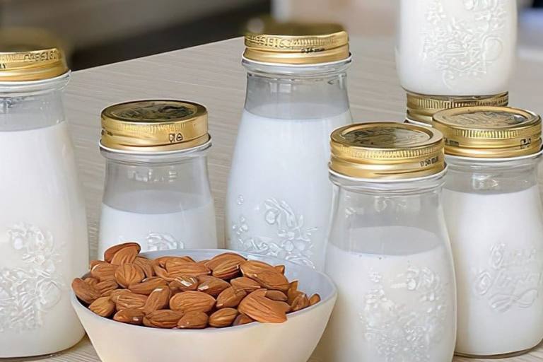 La bebida vegetal puede contener edulcorantes en porcentajes elevados.