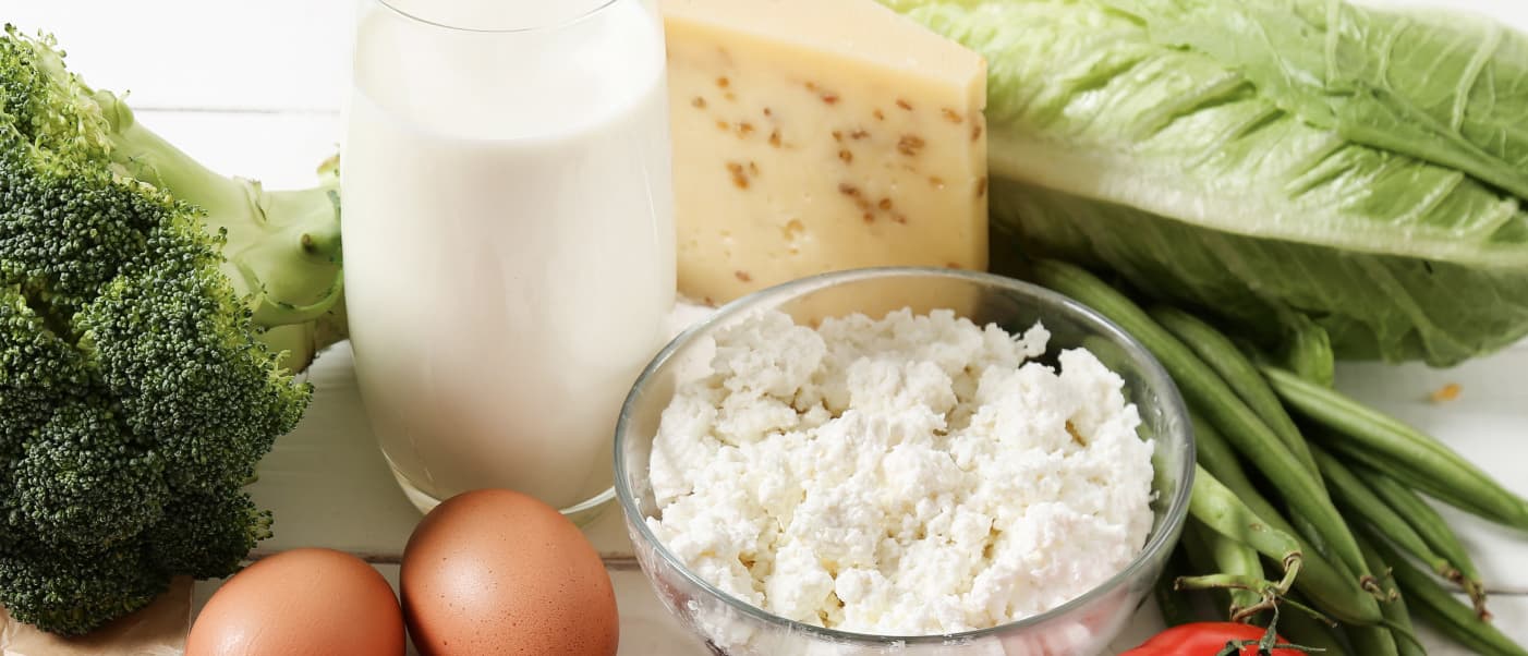Los lácteos son compatibles con la dieta vegetariana.