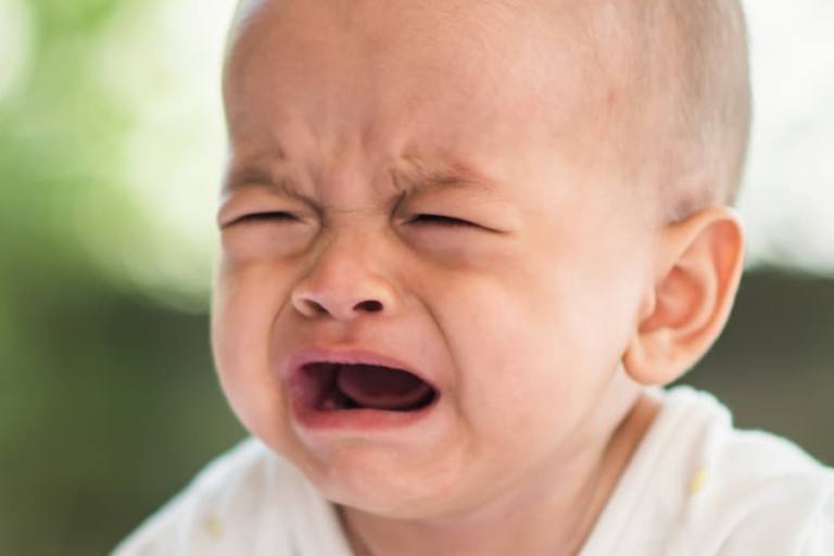 bebe llora leche materna Cuando un bebé inicia una sesión de alimentación, su llanto por sí mismo puede incitar a la madre a liberar leche materna.