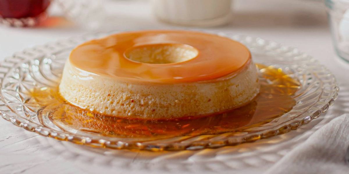 Pudin de leche y vainilla