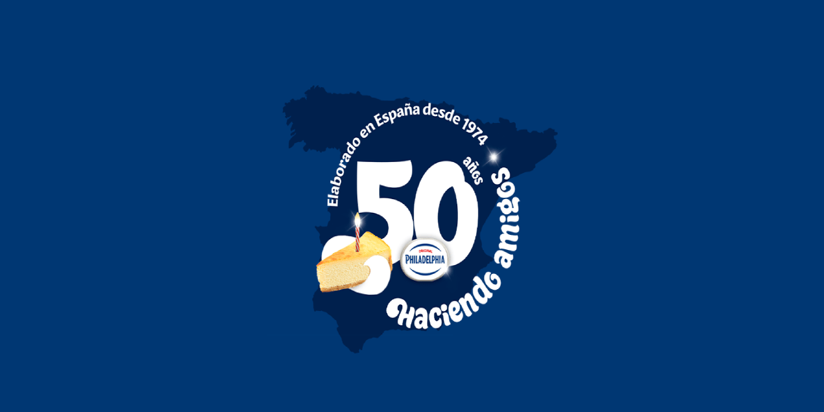 Philadelphia cumple 50 años de producción local en España